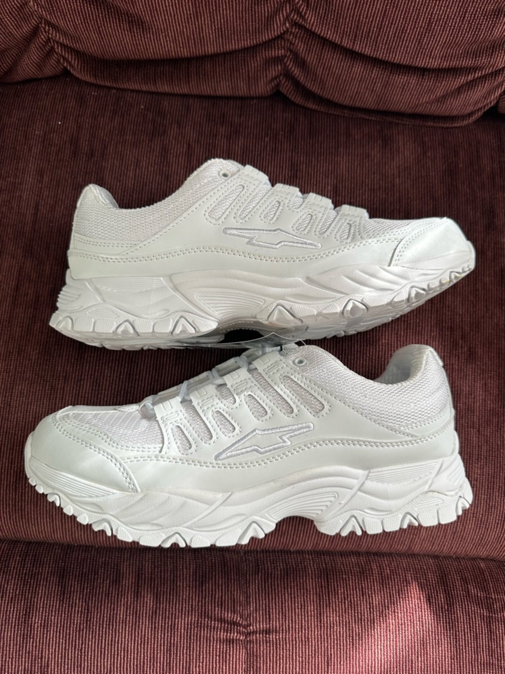 NWTS Avia White Womens Elevate Athletic Low-Top Walking Sneakers Sz 10 - Picture 9 of 11
